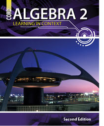 cover of algebra 2 2nd edition textbook